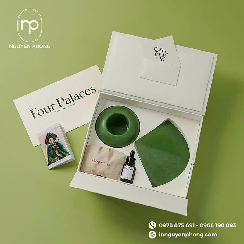 Mẫu hộp đựng tinh dầu sang trọng